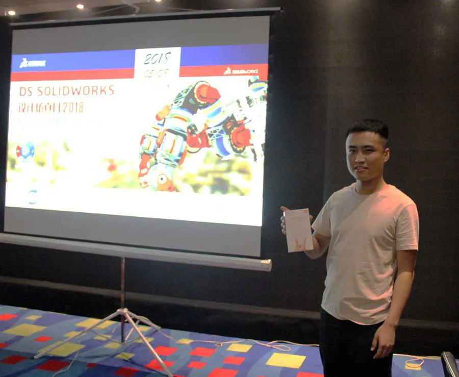 硕迪科技SOLIDWORKS设计仿真日2018抽奖一等奖 硕迪科技SOLIDWORKS设计仿真日2018抽奖一等奖