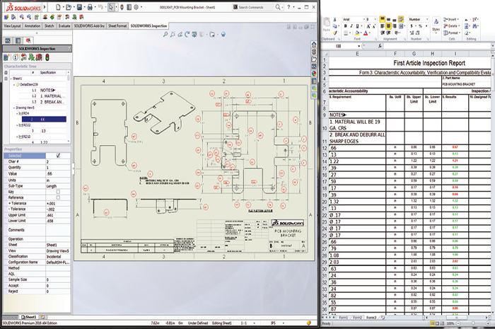 SOLIDWORKS Inspection检查工具