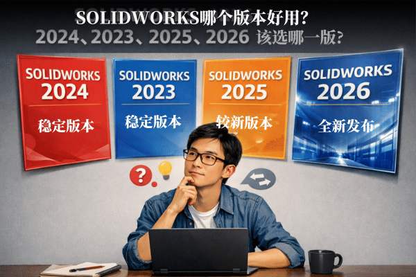 SolidWorks 哪个版本最好用？2024 vs 2023 vs 经典版全面对比指南