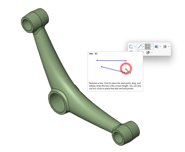 SOLIDWORKS S键快捷工具栏