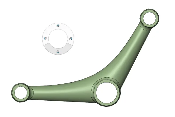 SOLIDWORKS 8方向鼠标手势环形菜单