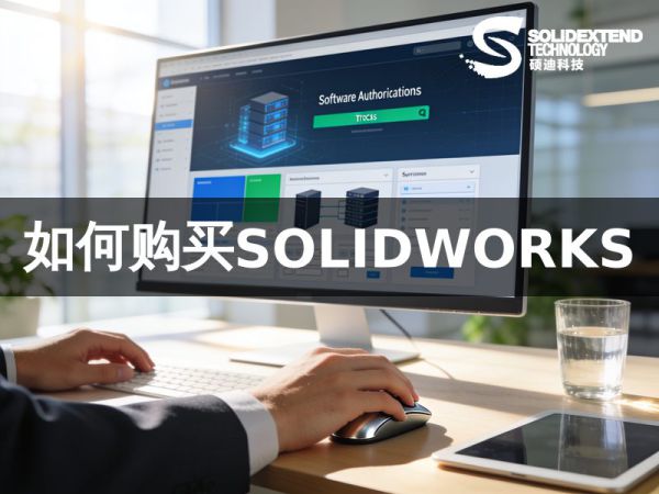 工程师正在进行 SOLIDWORKS 软件授权激活与服务器配置界面操作