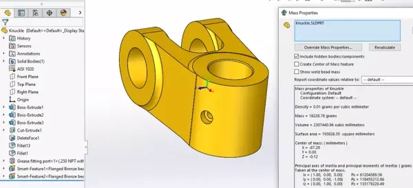 SOLIDWORKS 零件建模细节